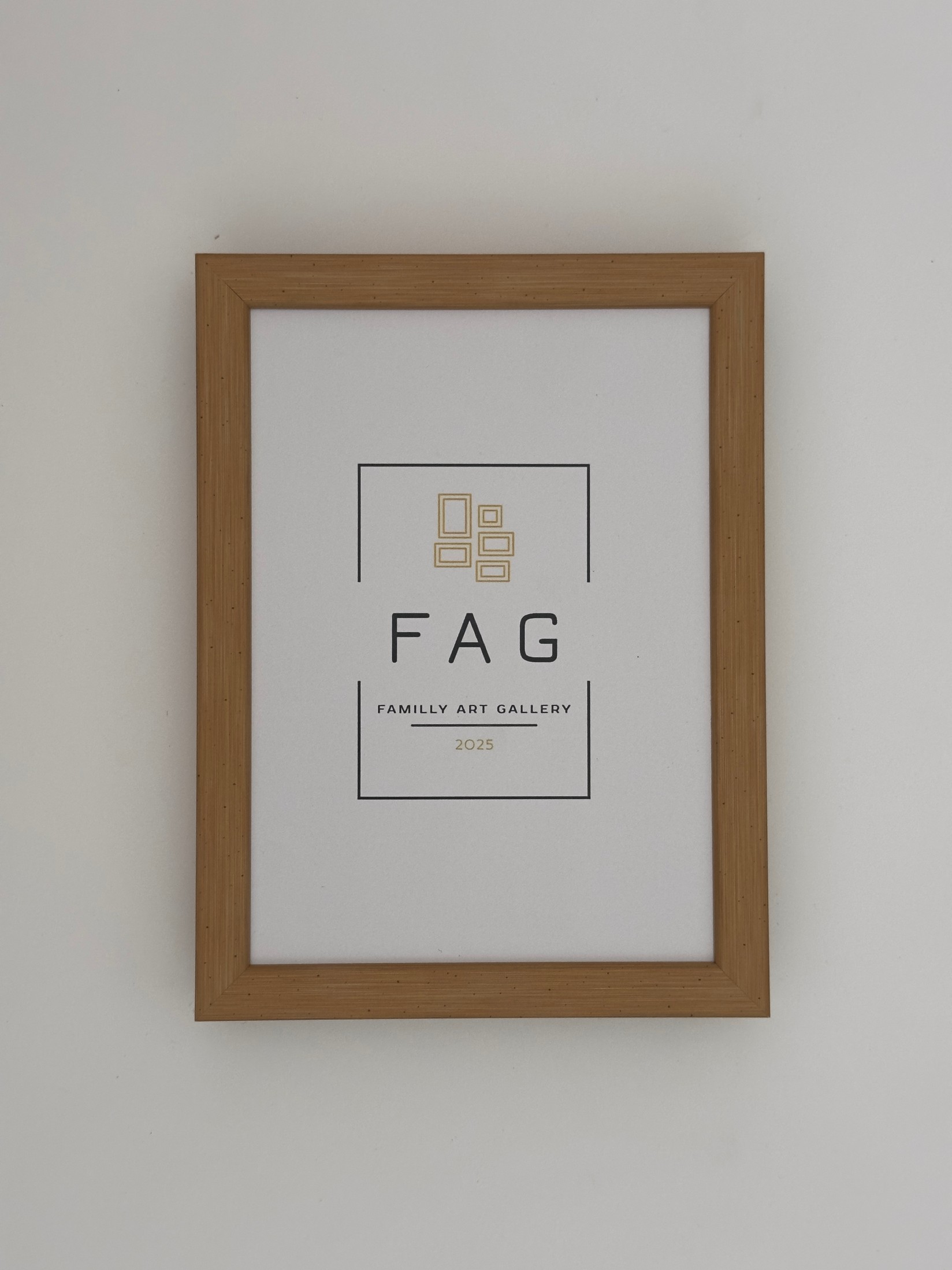 Family Art Gallery Ram za slike model 14, 15x20cm, Oker