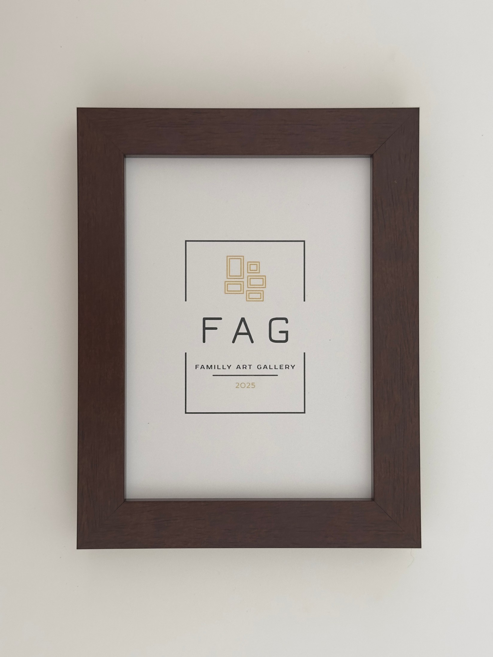 Family Art Gallery Ram za slike model 23, 13x18cm, Orah