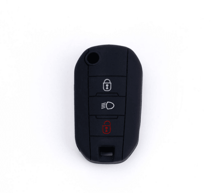 CAR 888 ACCESSORIES Silikonska navlaka za ključeve Citroen crna