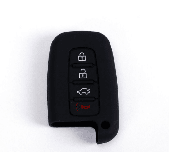 CAR 888 ACCESSORIES Silikonska navlaka za ključeve Hyundai crna
