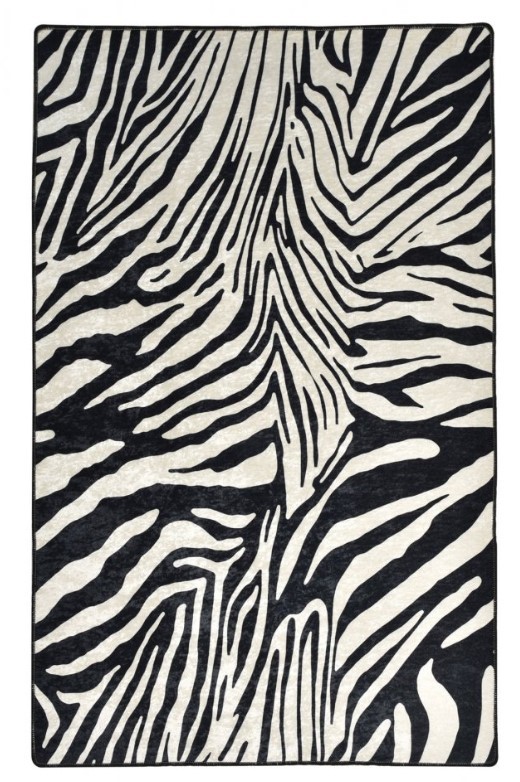 Conceptum Hypnose Tepih Zebra, 120x180 cm, Crno-beli