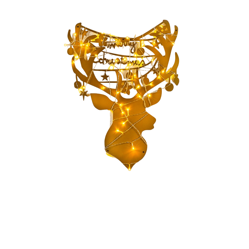 Wallity XMASGOLD 026 Zidna dekoracija