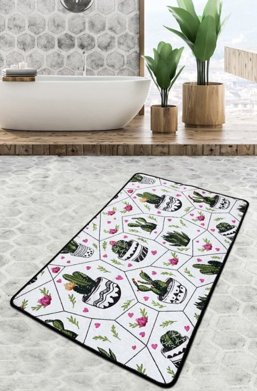 L'essentiel Maison Kupatilski otirač Glauce, 80x100cm, Šareni