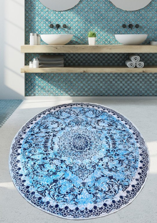 L'essentiel Maison Kupatilski otirač Raiya, 100cm, Plavi