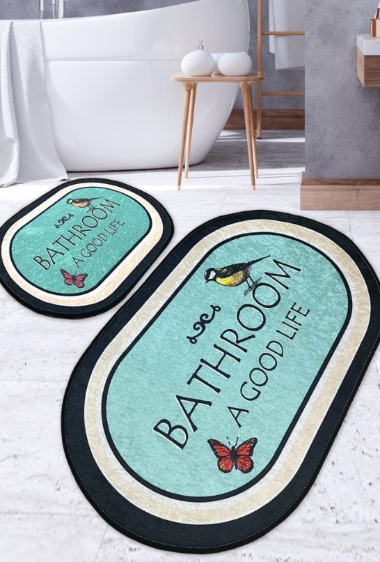 L'essentiel Maison Kupatilski otirač Molla, 2 komada, Šareni