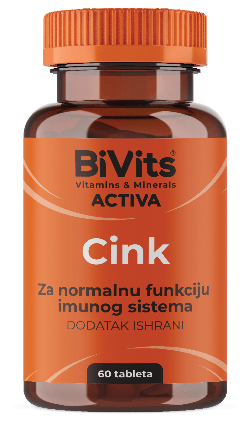 BiVits ACTIVA vitamins&minerals Cink
