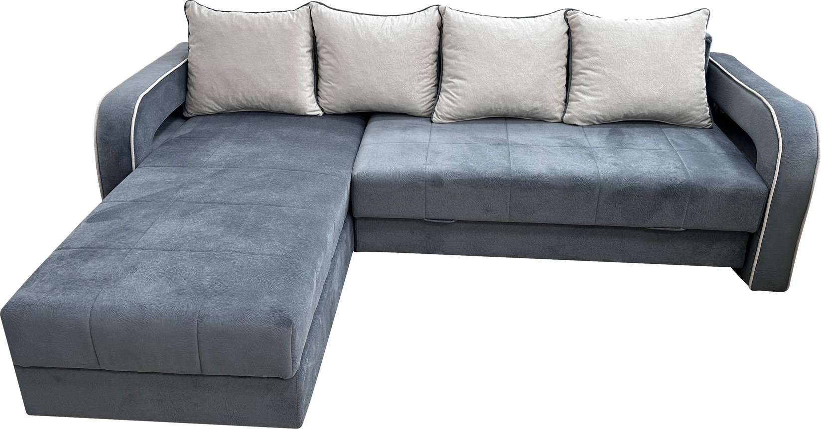 Bata Đ Ugaona garnitura Praktik novi, Sivi-bež