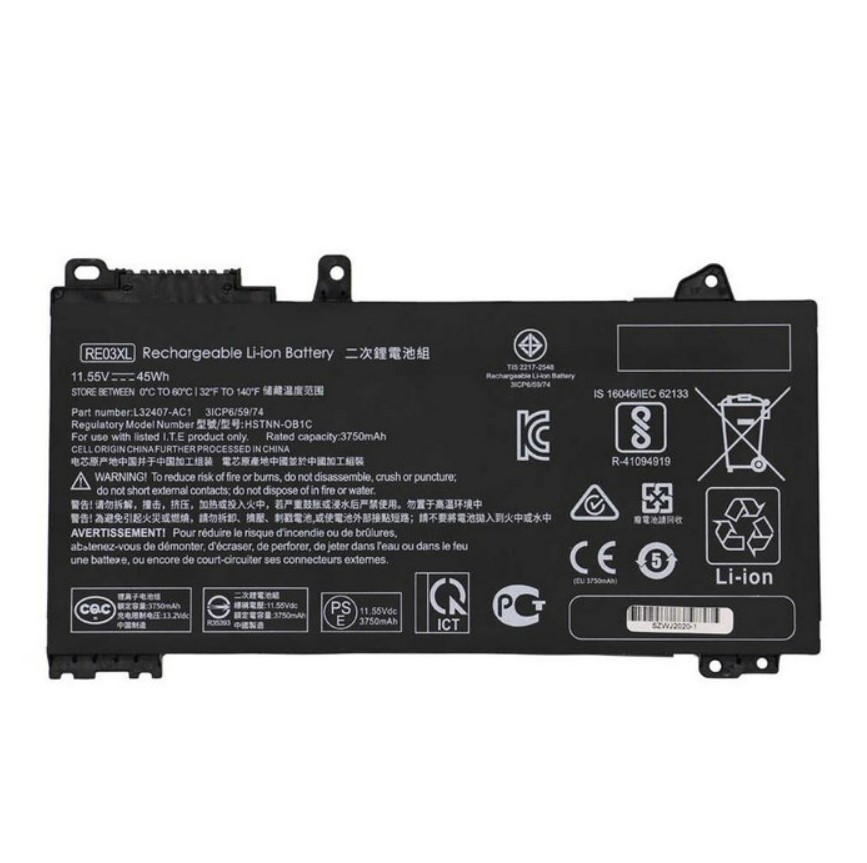 Baterija za laptop HP ProBook 445 450 455 440 430 G6 RE03XL