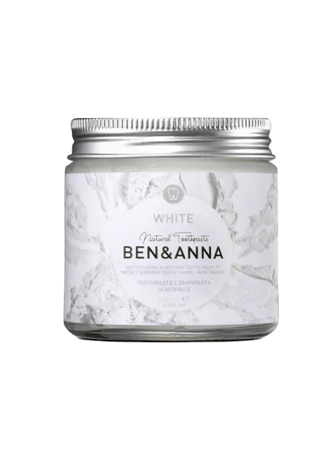 BEN & ANNA pasta za izbeljivanje zuba sa mentom i žalfiјom, 100 ml, bela