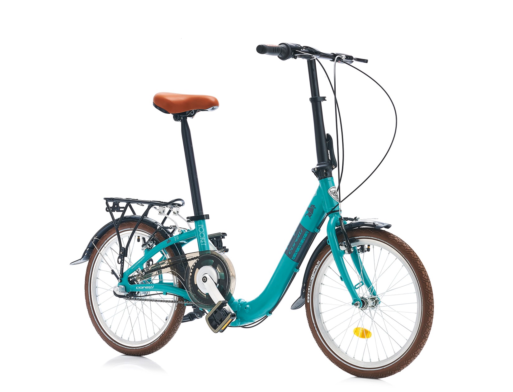 Corelli Muški bicikl Pocket 2.0, 20", 16", Plavi