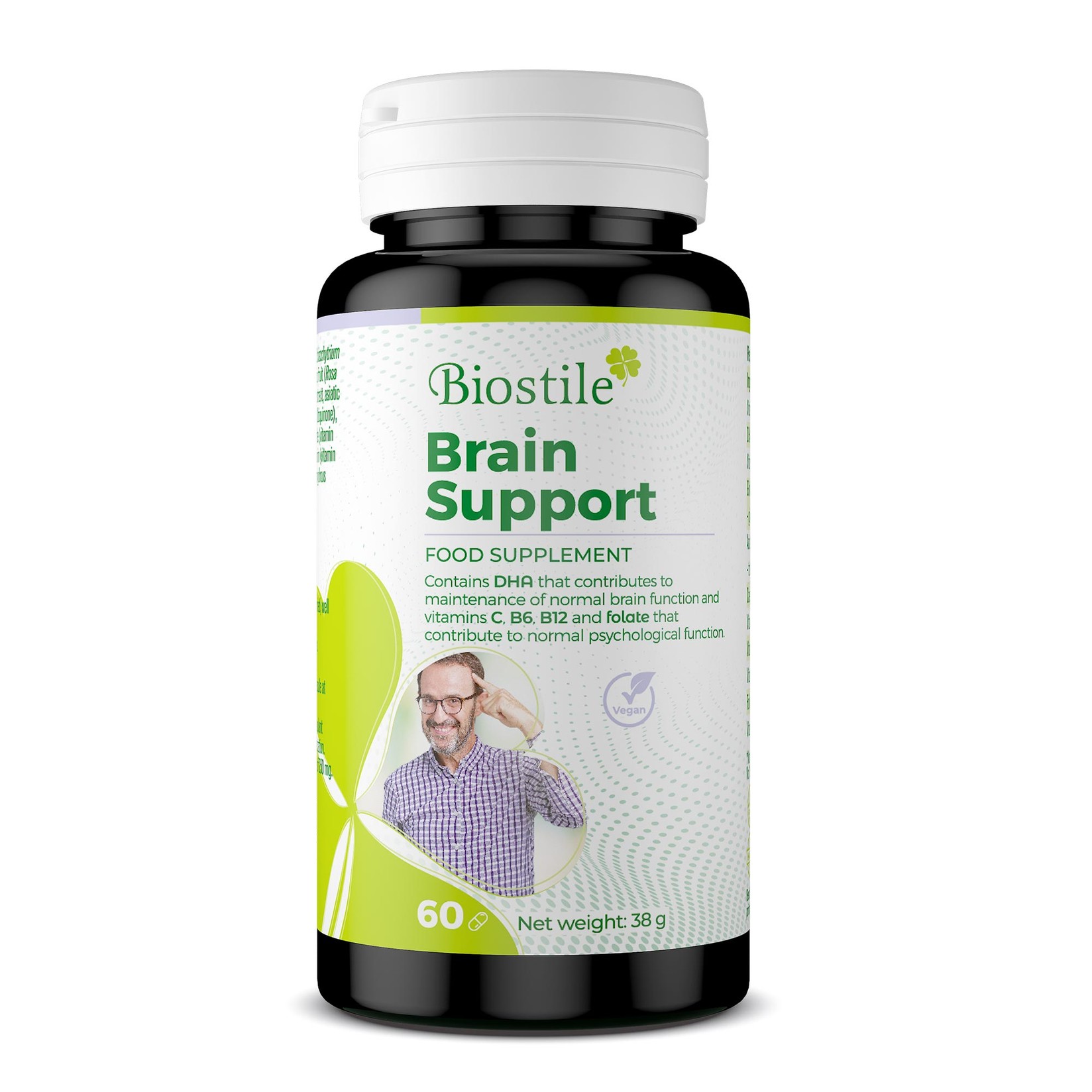 BIOSTILE Dodatak ishrani Brain Support A60