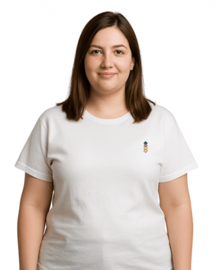 Ženska majica CS4222, Bela