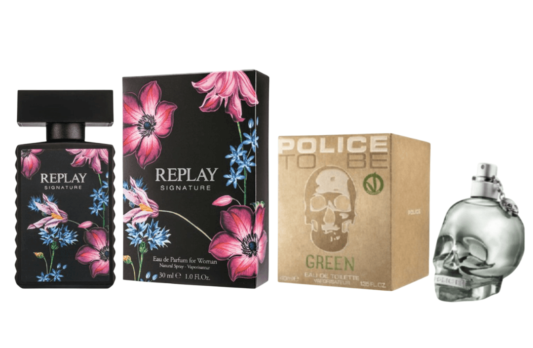 Replay Unisex parfemski set Signature, EDP, 30 ml + Police To Be Green, EDT, 40 ml
