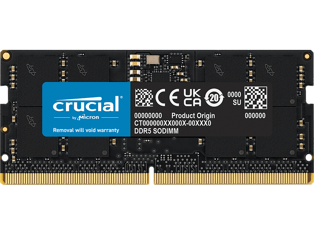 Crucial RAM memoriјa DDR5 16GB SODIMM, 5600MHz