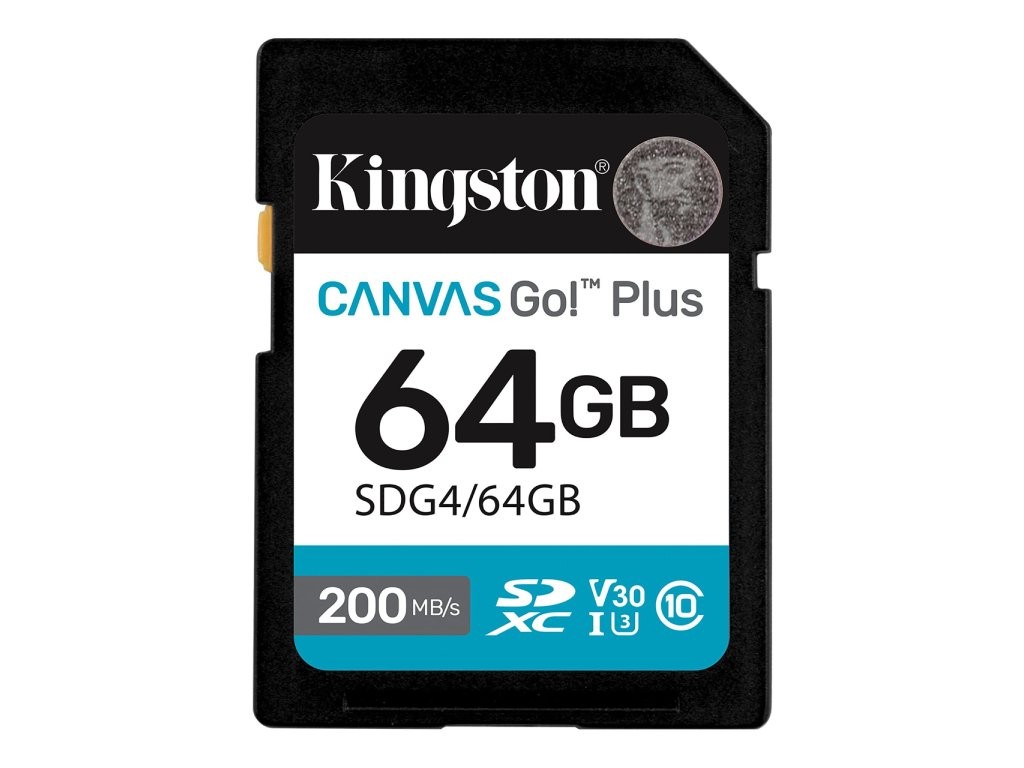 Kingston memoriјska kartica Canvas Go Plus 64GB SDXC, 64GB, SDXC