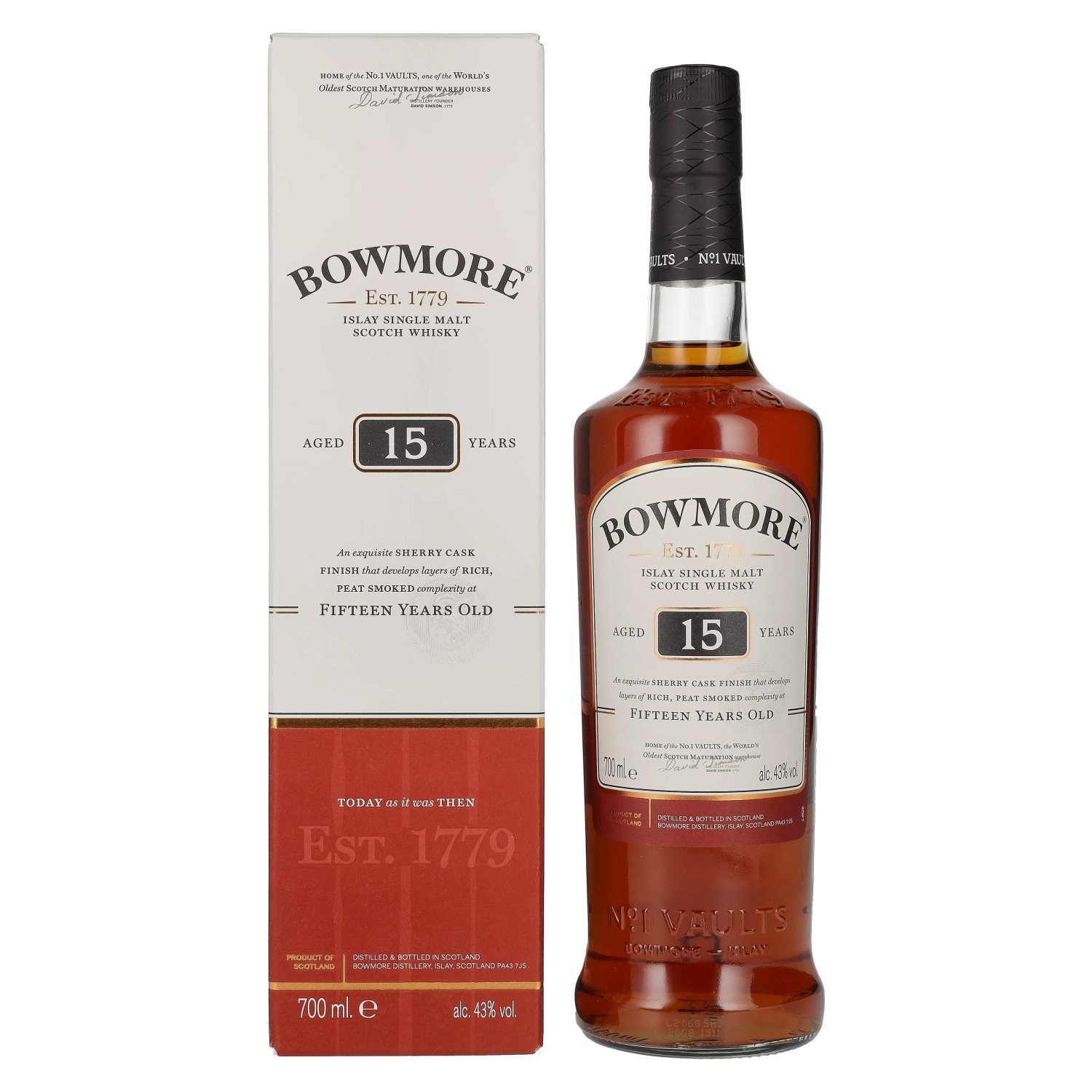 BOWMORE Viski, 0.7l