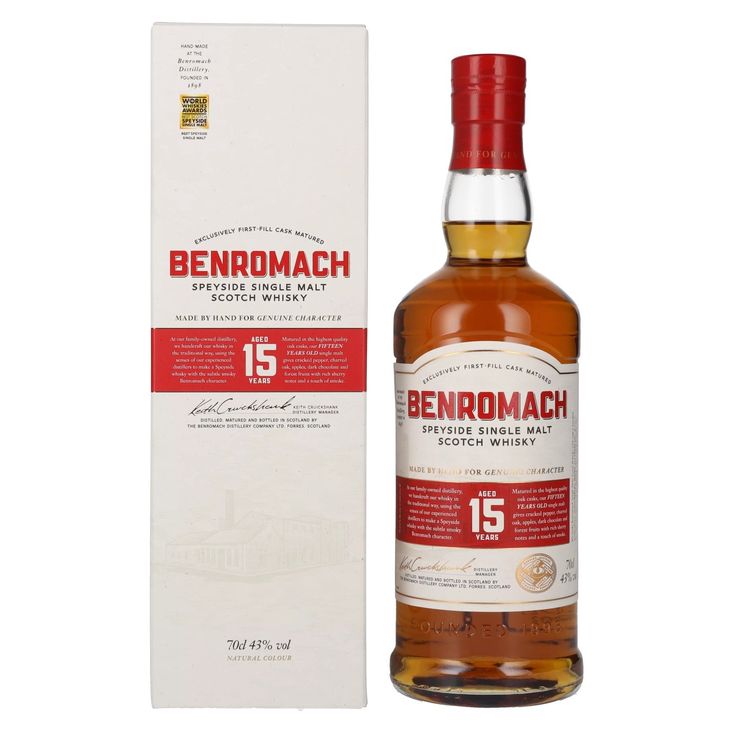BENROMACH Viski Speyside, 0.7l