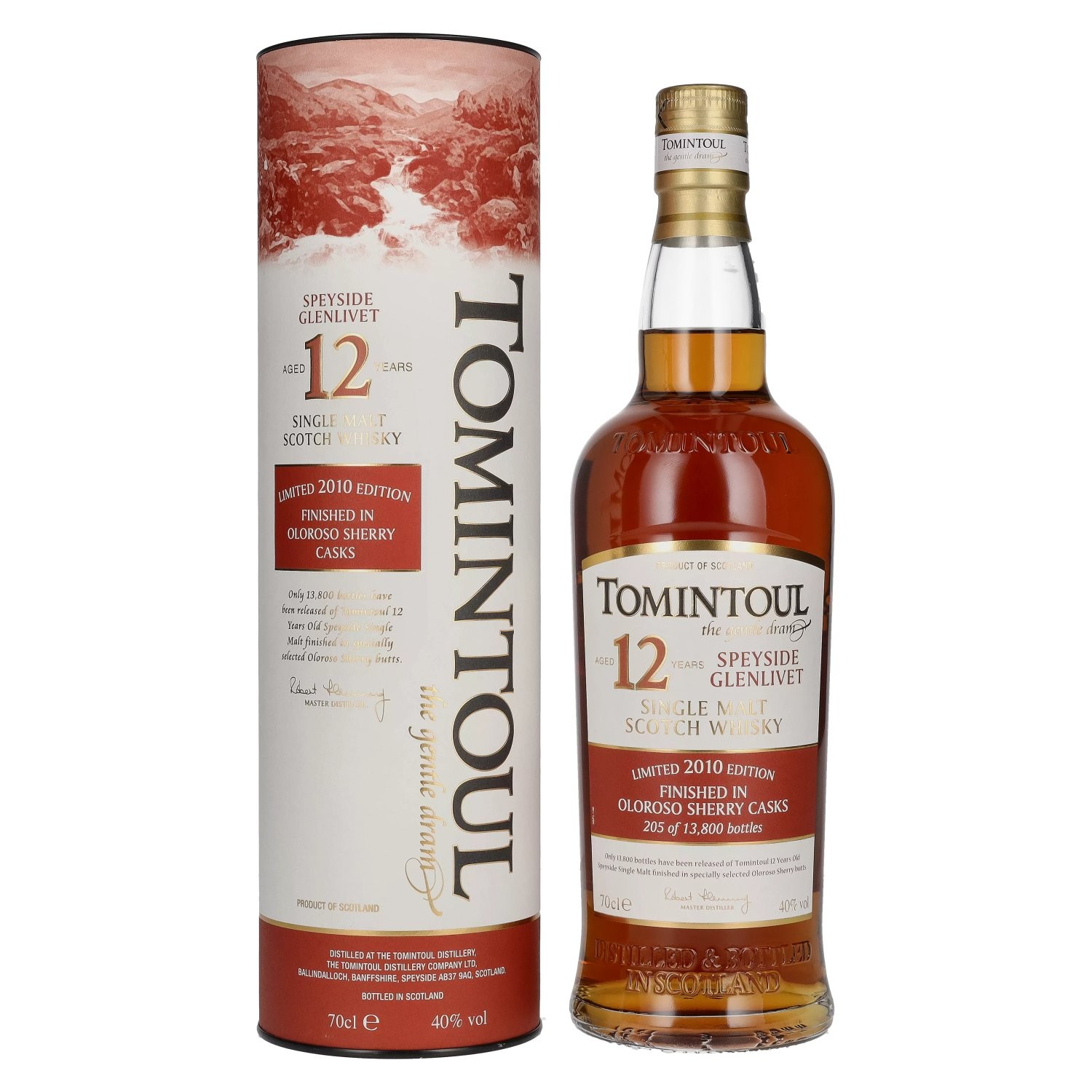TOMINTOUL Viski Oloroso, 0.7l