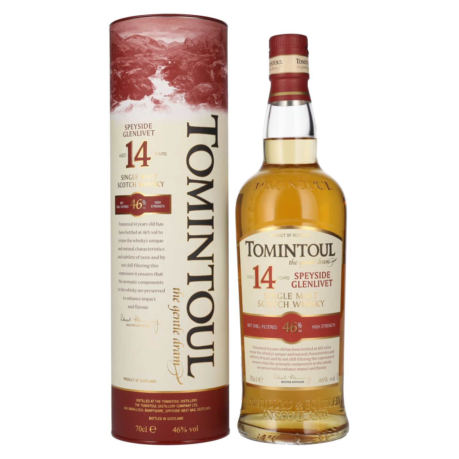 Tomintoul Viski Single Malt, 0.7l