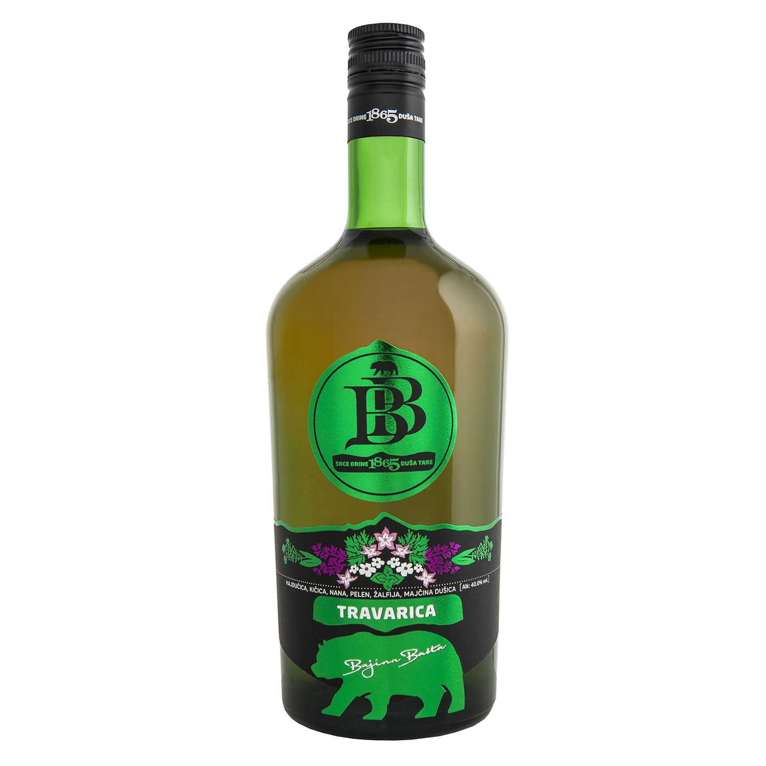 BB Klekovača Rakija, Travarica, 1l