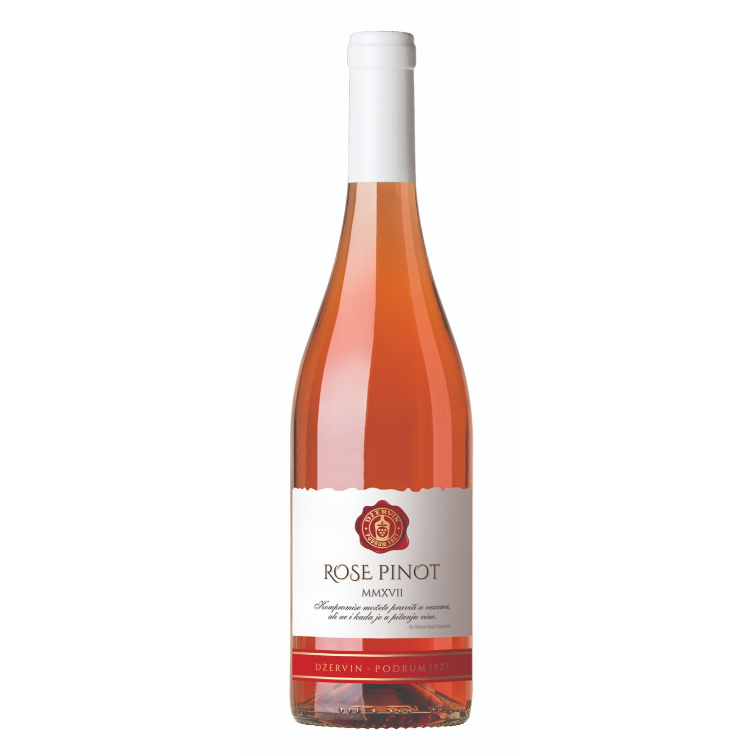Džervin Vino Rose Pinot, 0.75l