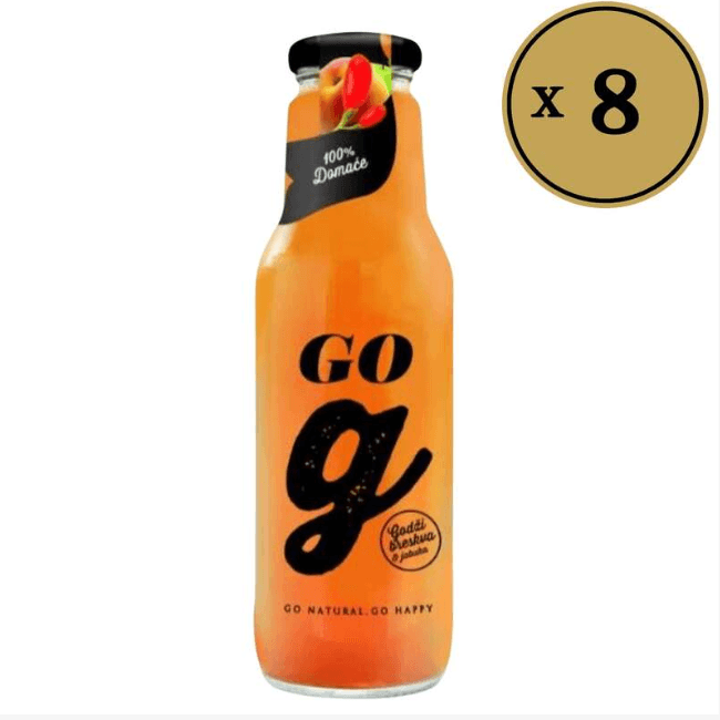 GO G Sok, Breskva, 0.75l, 8 komada