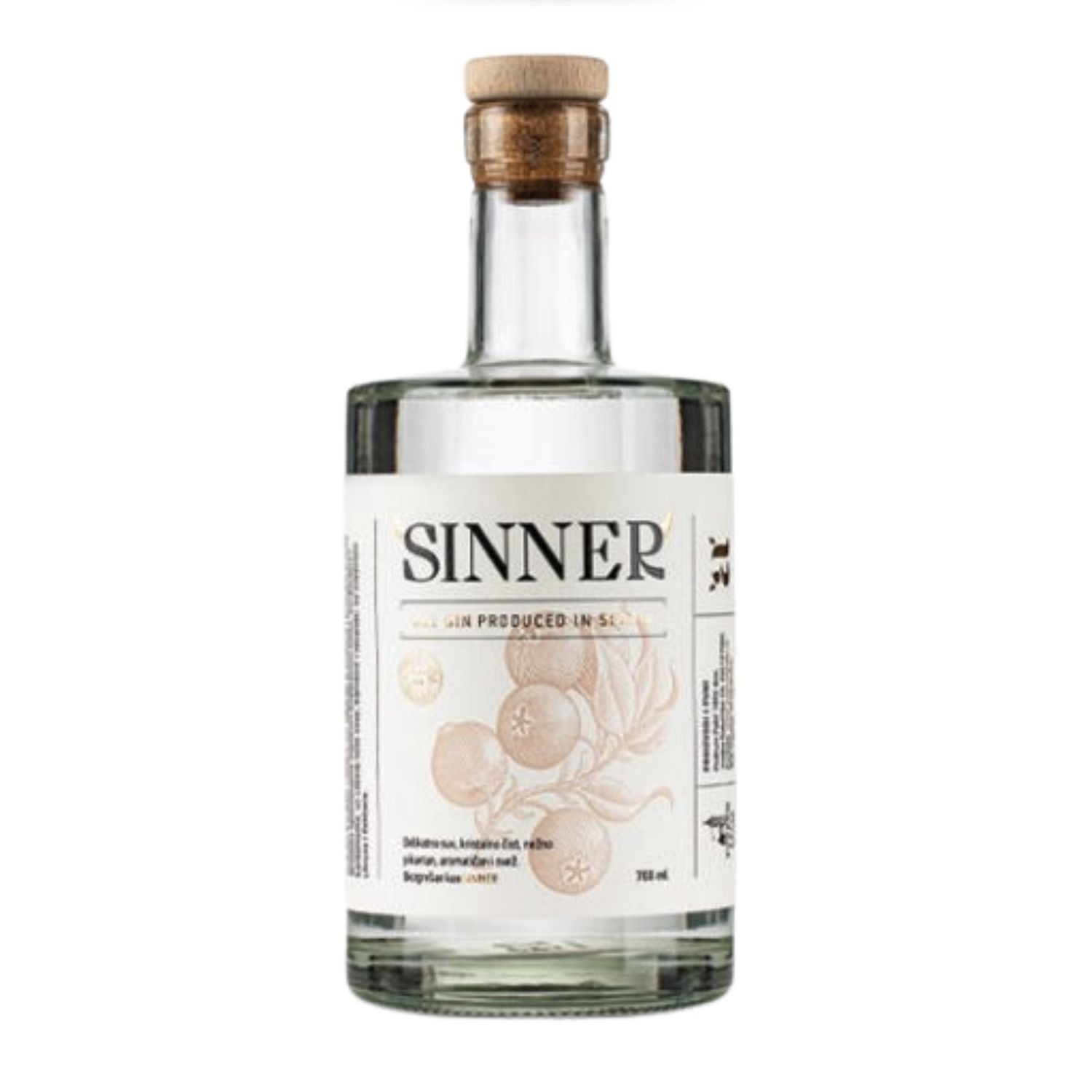 GIN SINNER Džin 42.5% 0.7l