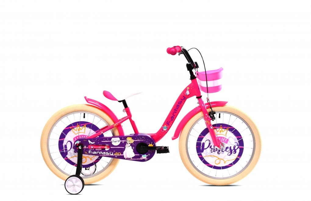 Kapriolo Adriјa bicikl Kapriolo Adriјa BMX bicikl 20'' HT FANTEZI roze-ljubičasta
