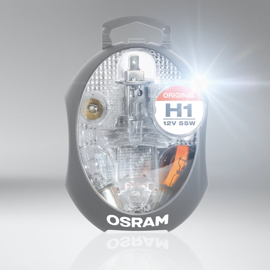 OSRAM Garnitura sijalica 12V H1