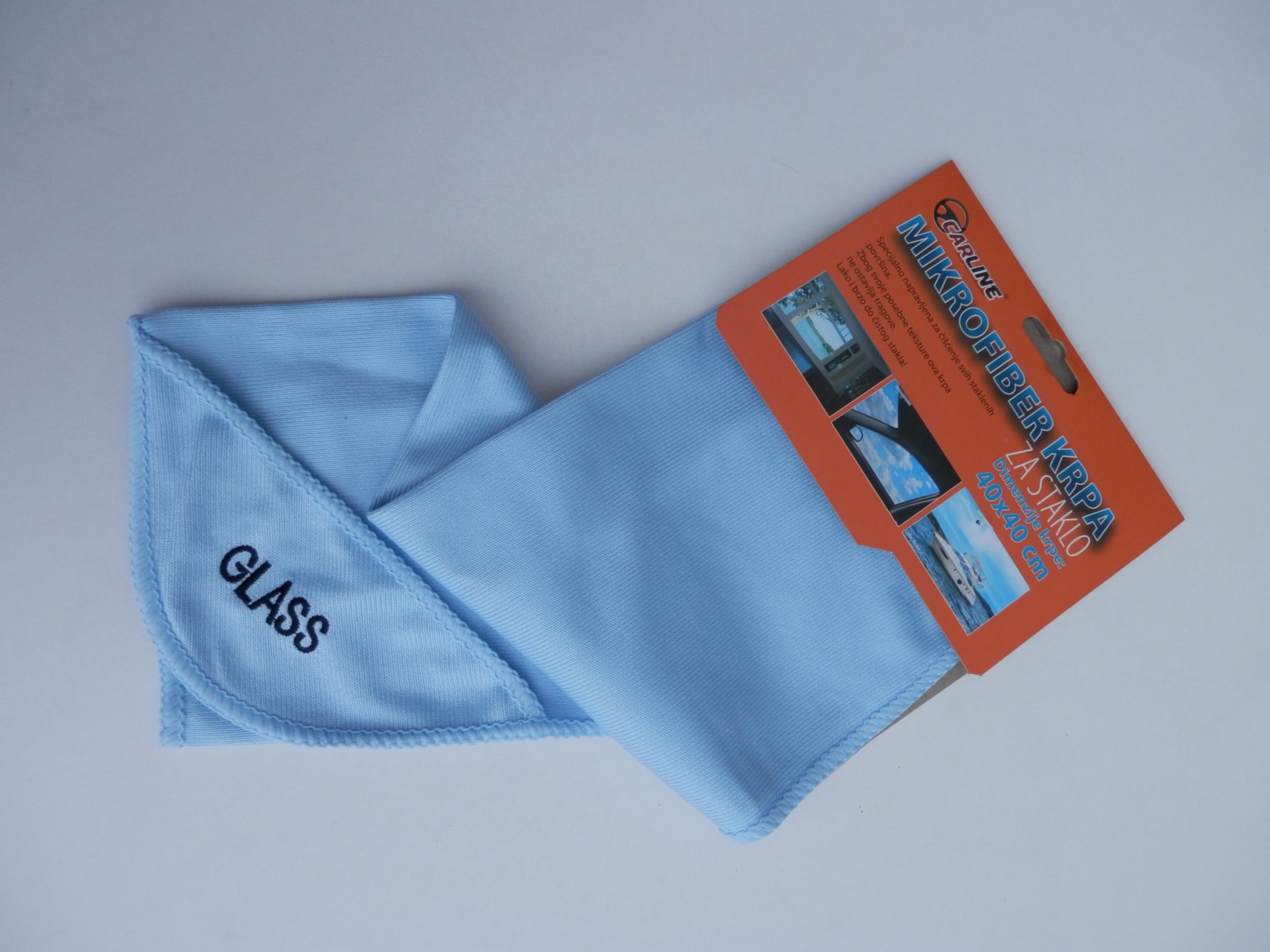 CAR LINE Mikrofiber krpa za staklo 40x40cm