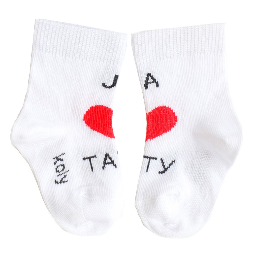KOLY SOCKS Čarape Ja volim tatu