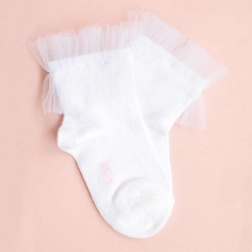 KOLY SOCKS Čarape svečane sa tilom