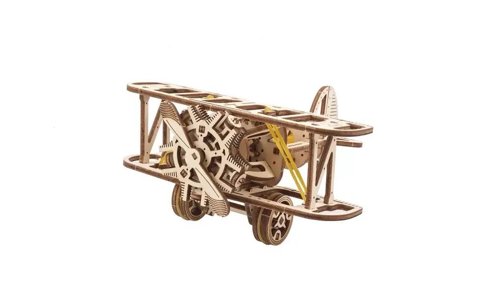 UGEARS 3D Mehanička slagalica Mini avion dvokrilac