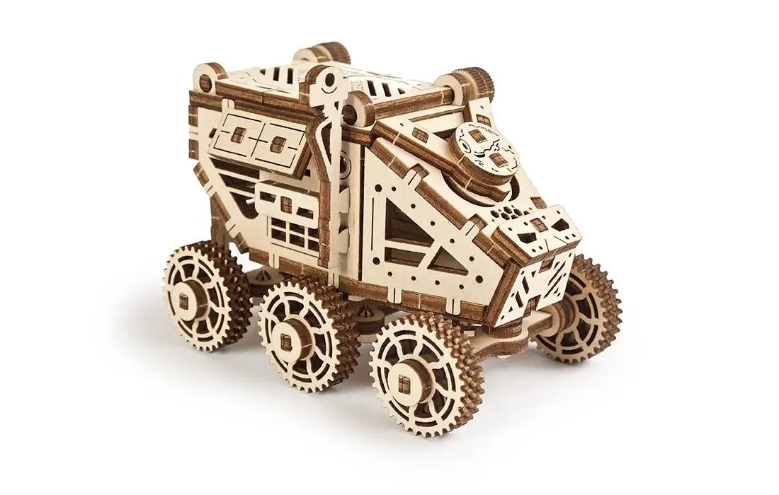 UGEARS 3D Drvena eko mehanička slagalica Mars rover