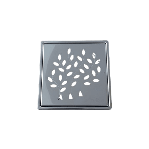 Antić Kosta Podna rešetka AK Mod 3, 15x15cm, Hrom