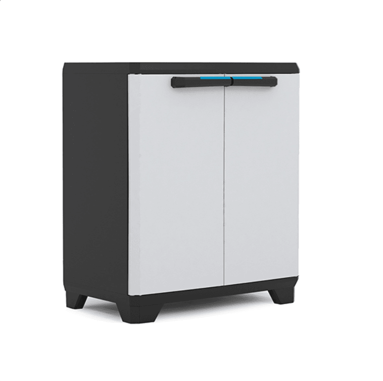 KETER Ormar linear 90x68x39 cm belo-sivi