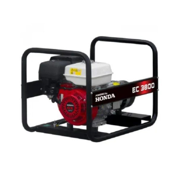 AGT Agregat za struju honda 1-fazni motor 4,2 kw ec3800 crveni