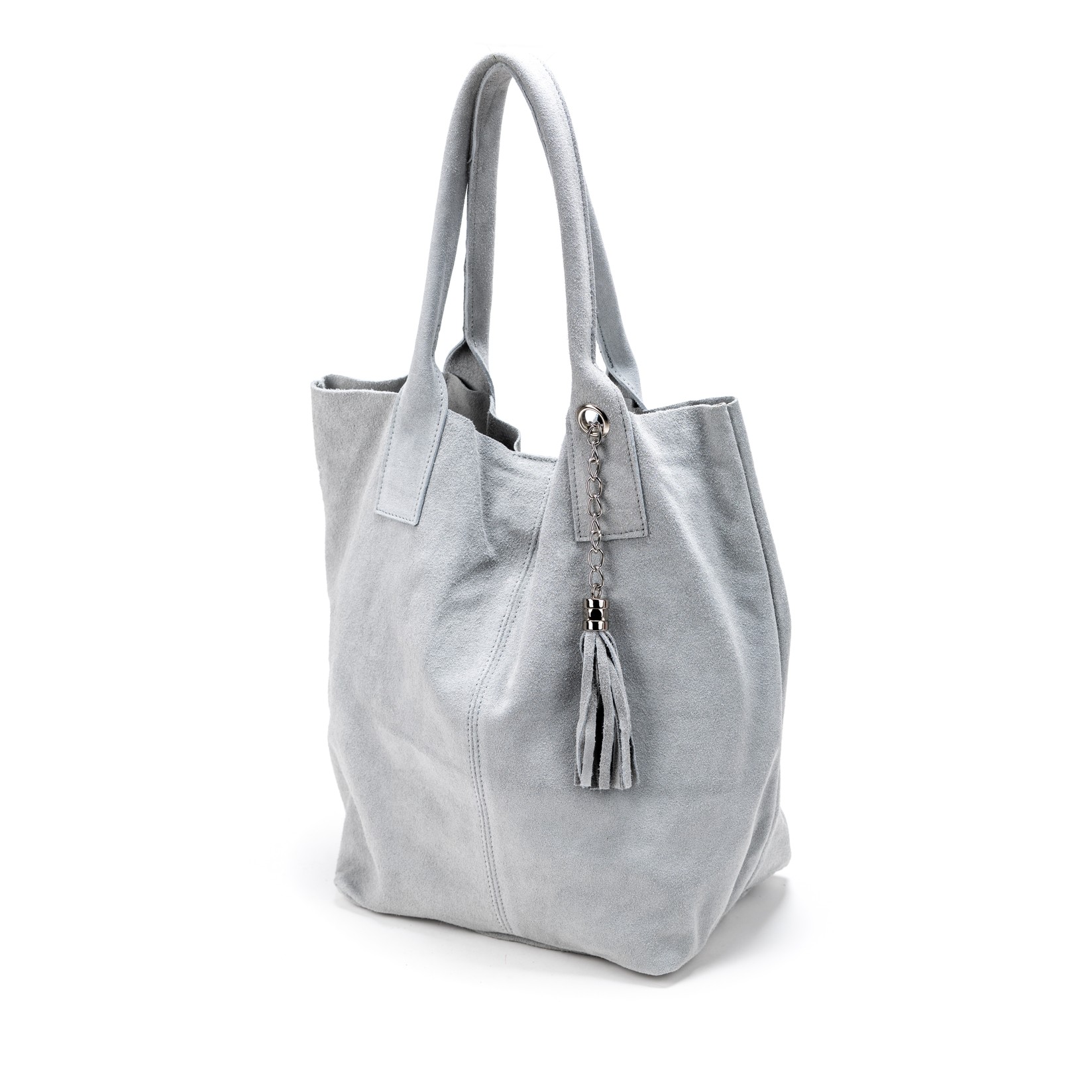 Claudia Ženska kožna torba 55C152, Siva