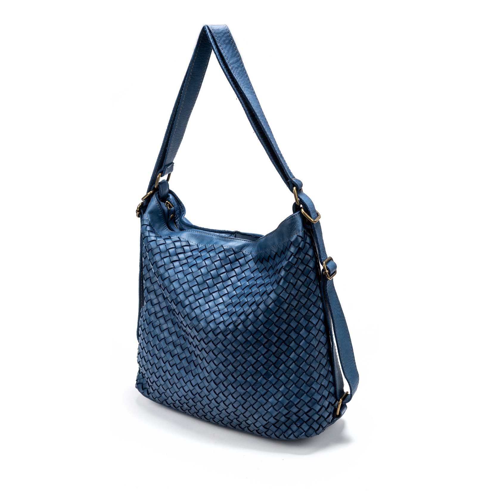 Claudia Ženska kožna torba 9004, Tamnoplava