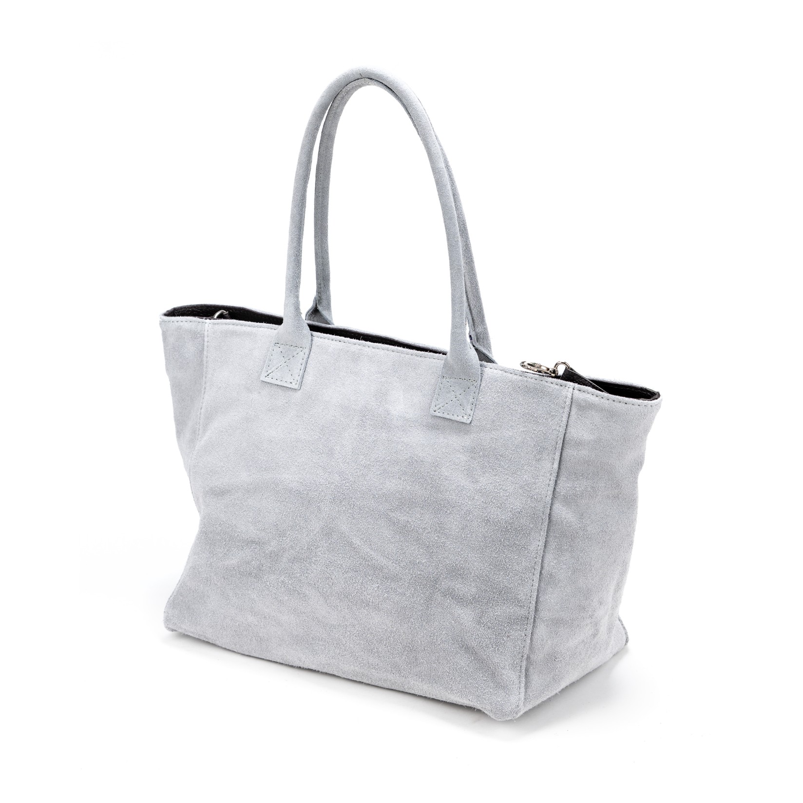 Claudia Ženska kožna torba 66C061, Svetlosiva