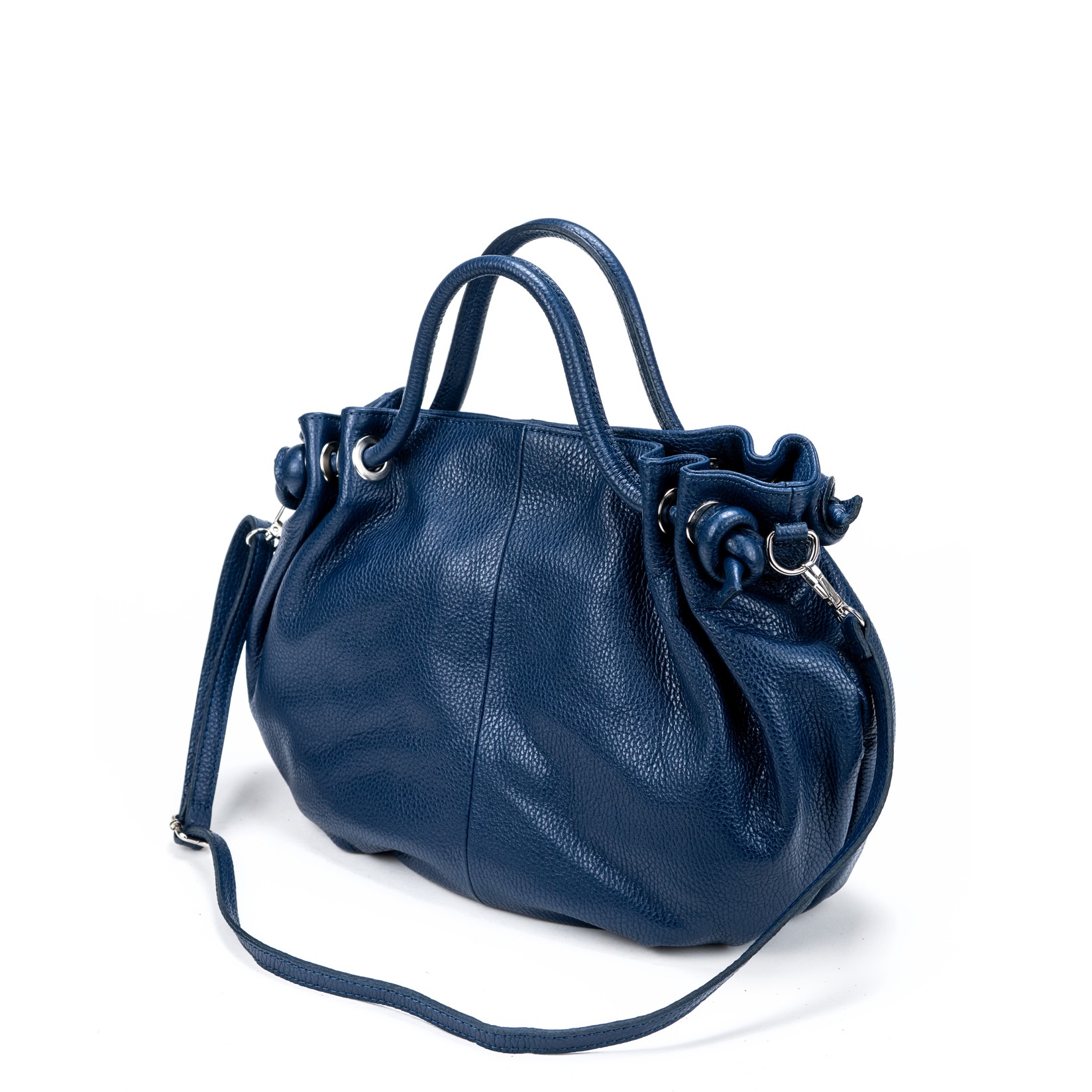 Claudia Ženska kožna torba 55C303, Tamnoplava