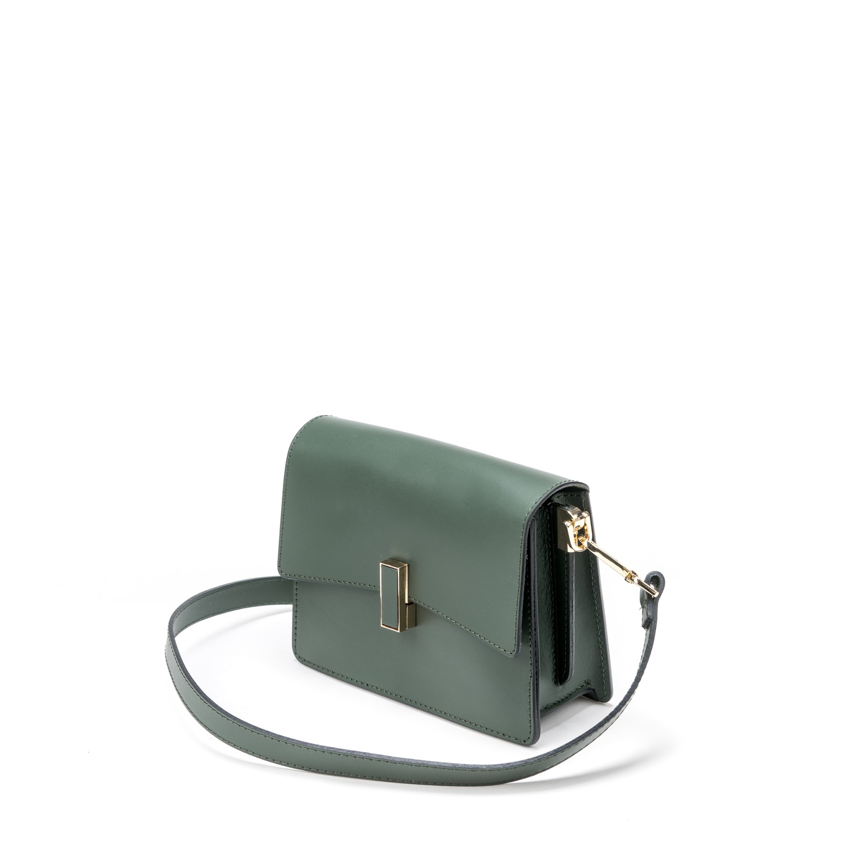 Claudia Ženska kožna torba 55C181, Zelena