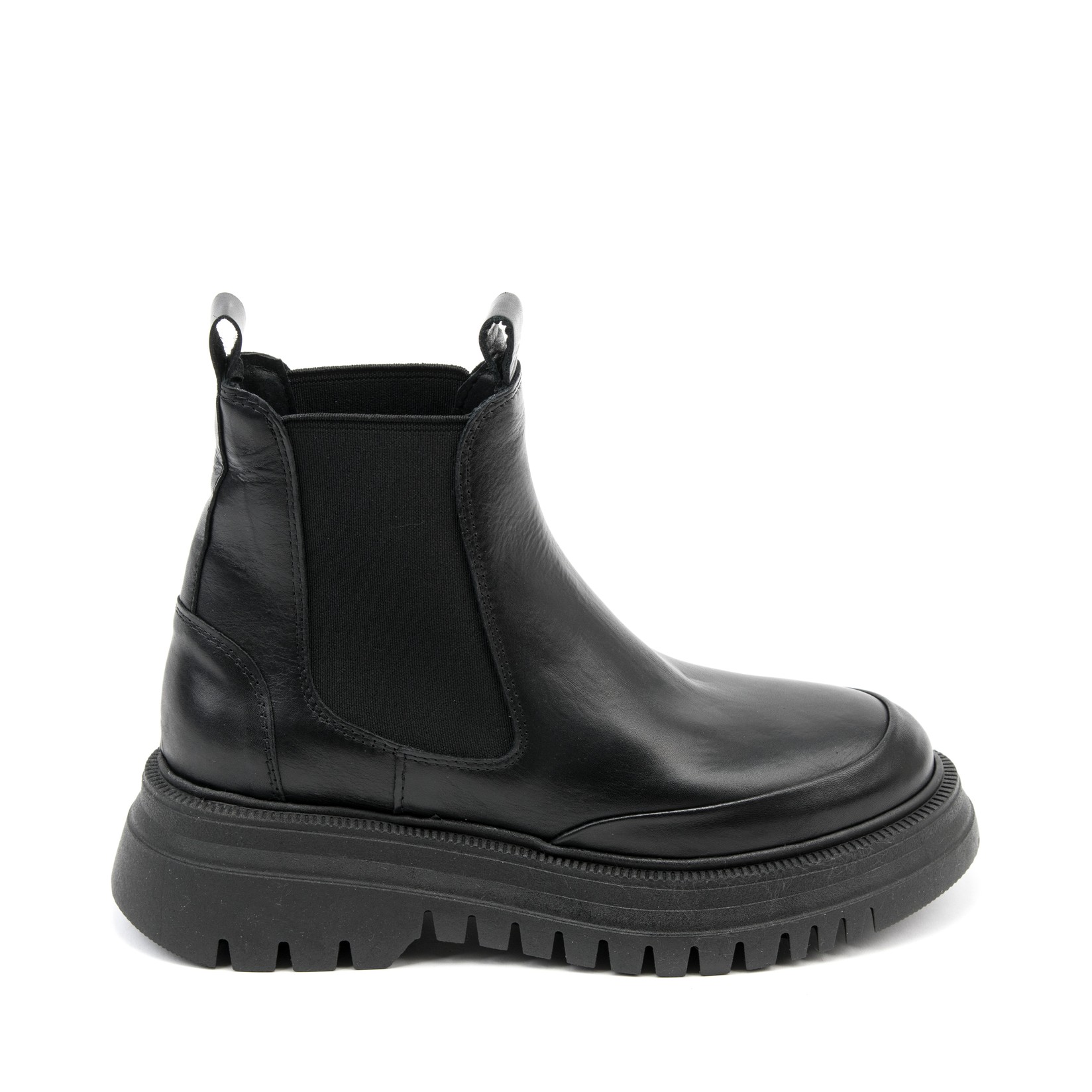 Debutto Ženske čizme K03, Kožne, Crne