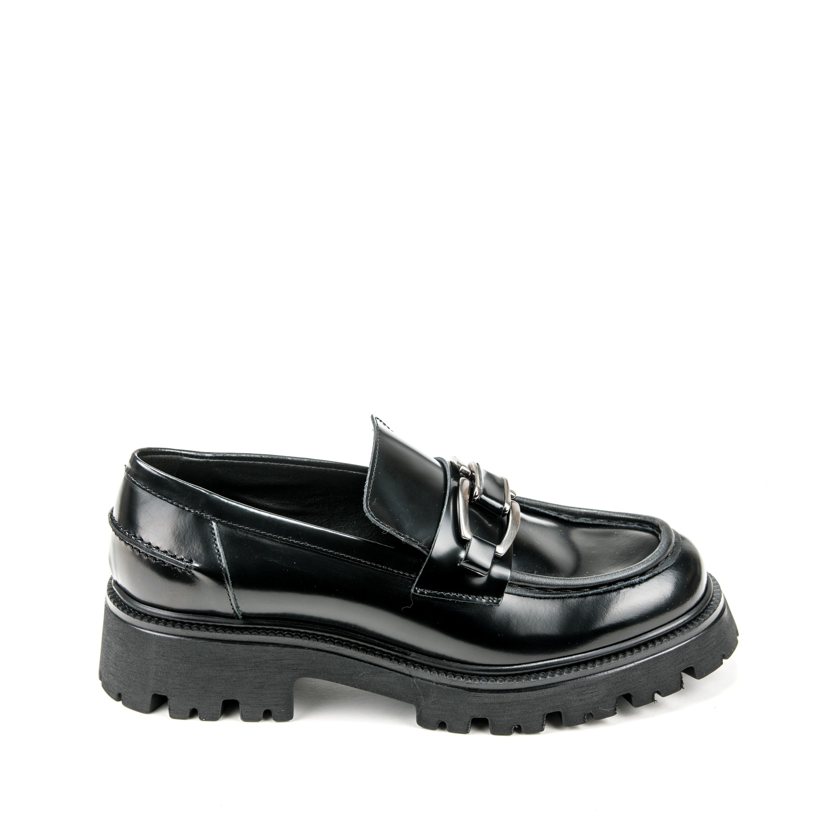 Movimenti Ženske mokasine 7705, Crne