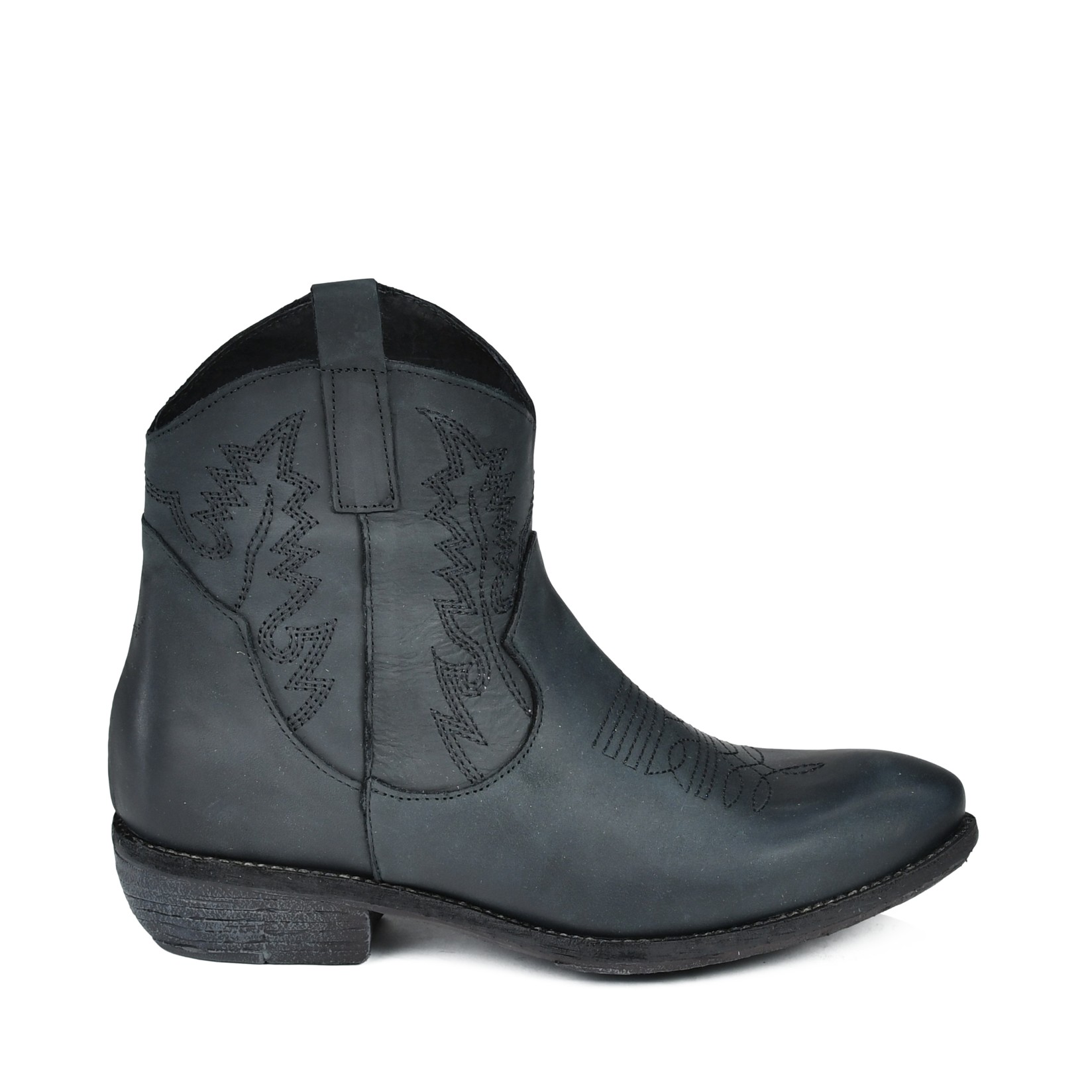 Silko Ženske čizme S01, Kožne, Crne