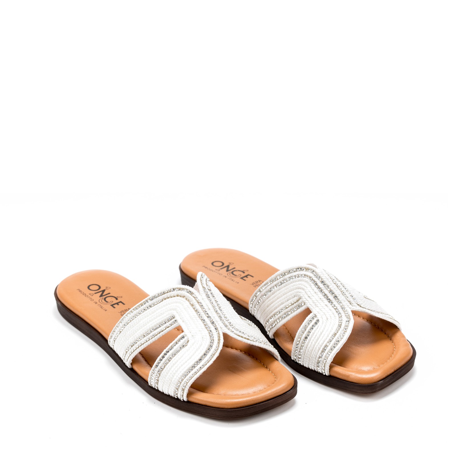 Once Ženske papuče 39690, Bele