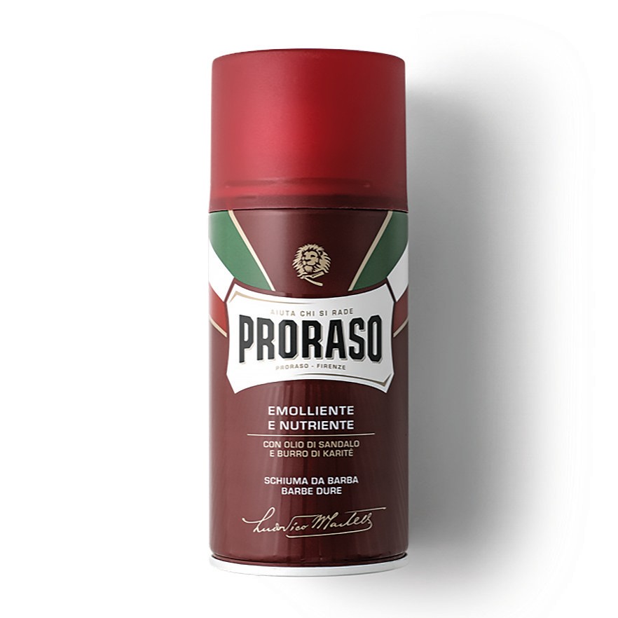 PRORASO Pena za brijanje Coarse Beards 300ml
