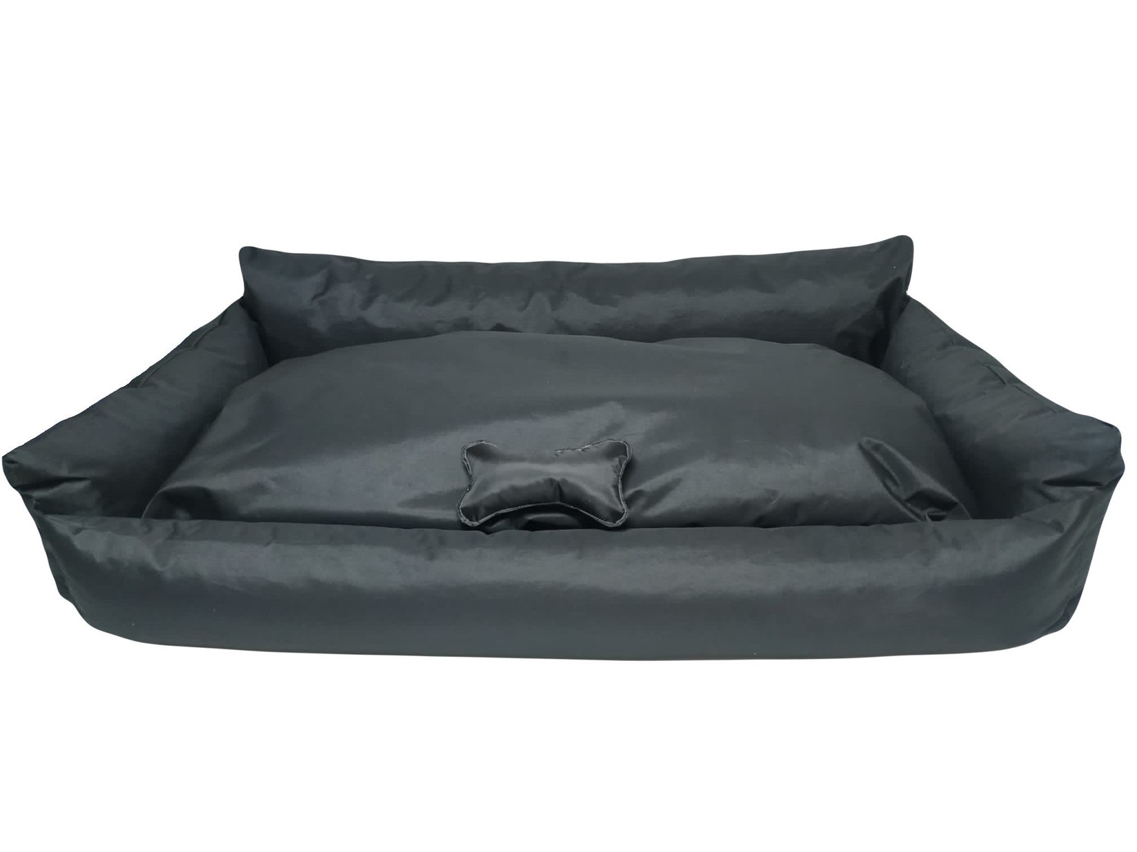 SPOTT PET Fotelja za kućne ljubimce, 130/70 3XL, Vodoodbojno platno i memori pena, Crna