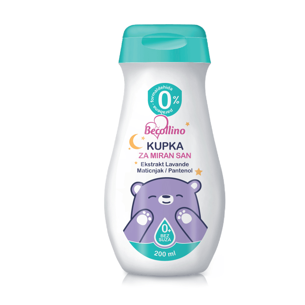 BECOLLINO Kupka za bebe za miran san 200ml