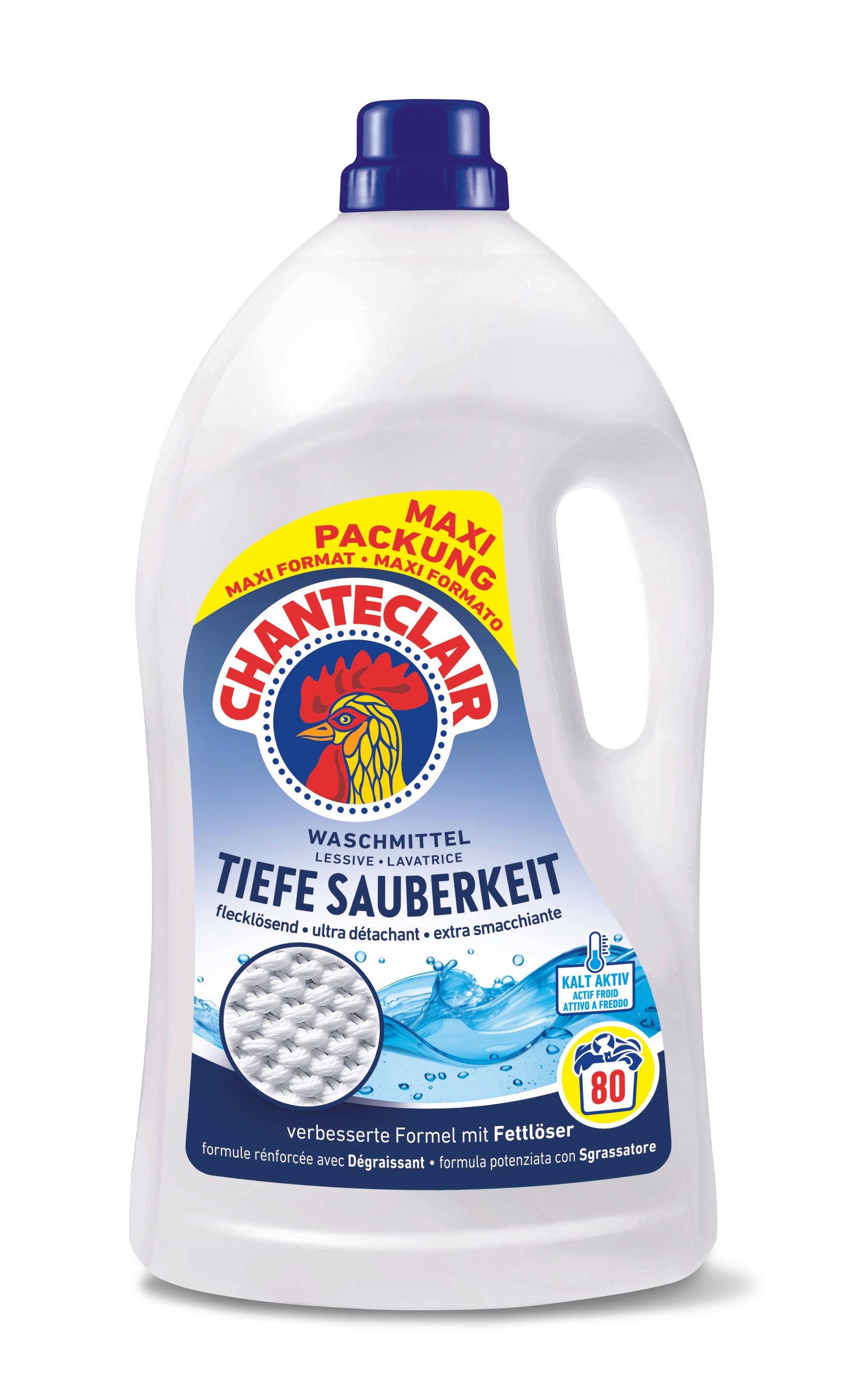 Chanteclair Tečni deterdžent za veš Deep clean, 3,6l